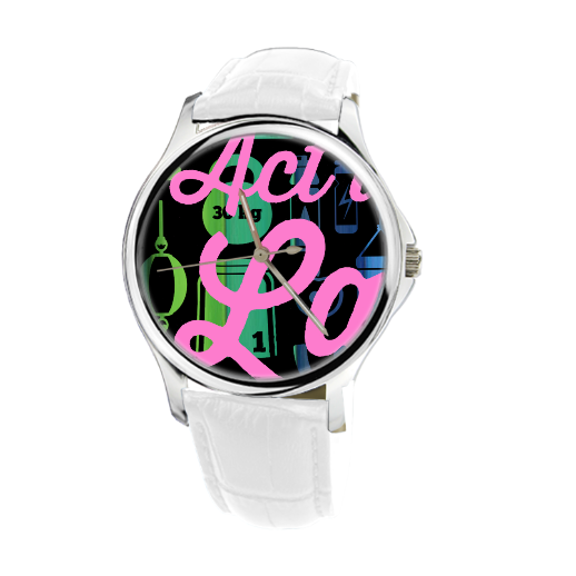 Women Fashion Print Stainless Steel Quartz Watch